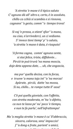 sezione b aliano pasquale a stretta e mane